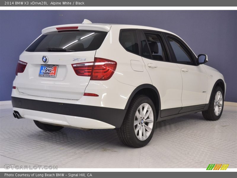 Alpine White / Black 2014 BMW X3 xDrive28i
