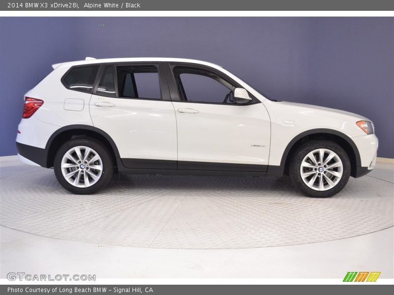 Alpine White / Black 2014 BMW X3 xDrive28i
