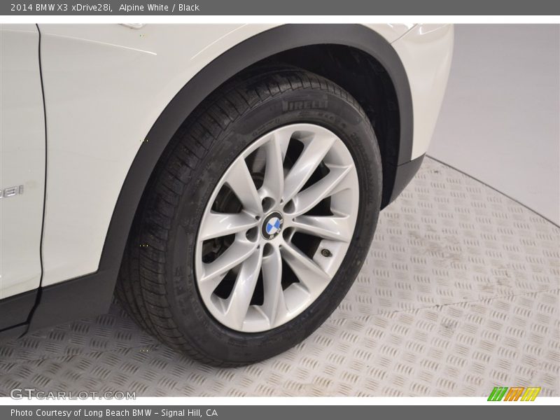 Alpine White / Black 2014 BMW X3 xDrive28i