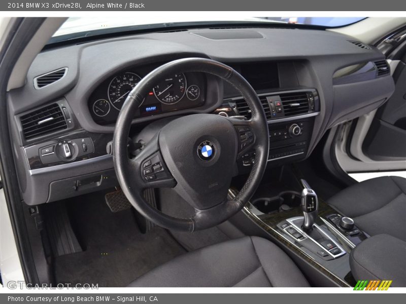 Alpine White / Black 2014 BMW X3 xDrive28i