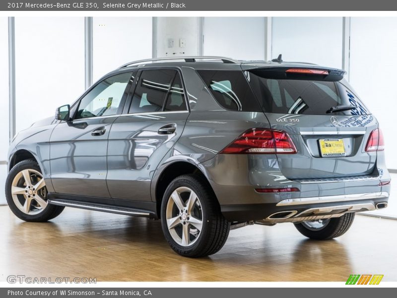 Selenite Grey Metallic / Black 2017 Mercedes-Benz GLE 350