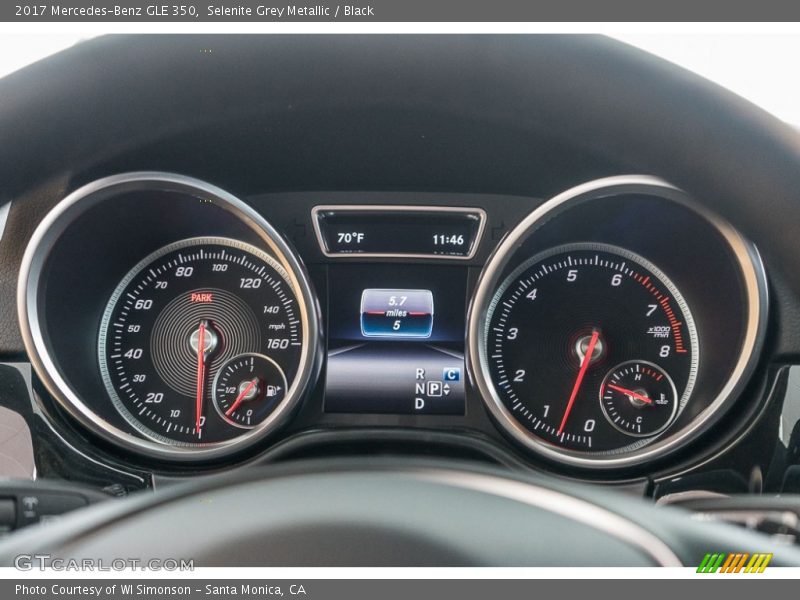  2017 GLE 350 350 Gauges
