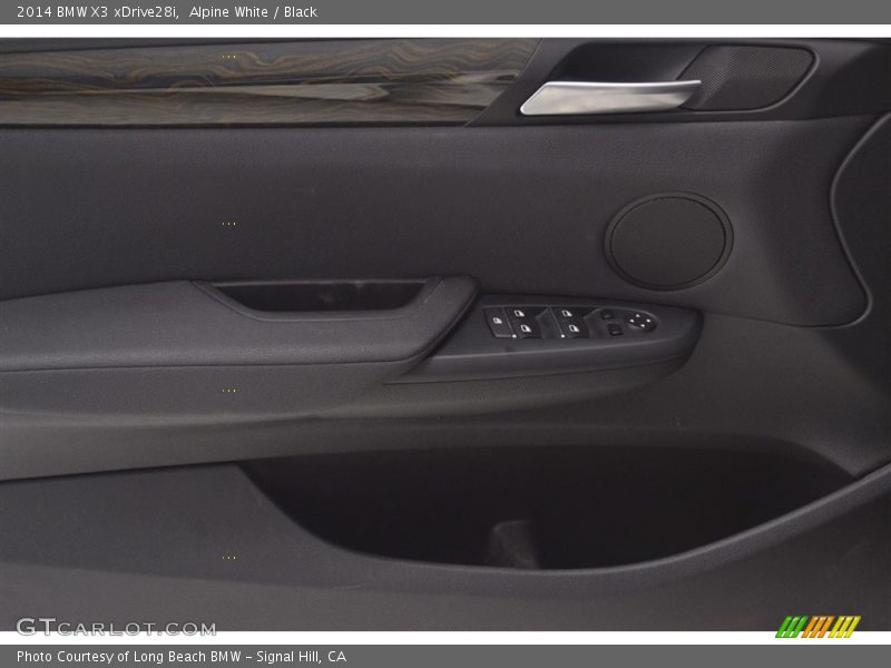 Alpine White / Black 2014 BMW X3 xDrive28i