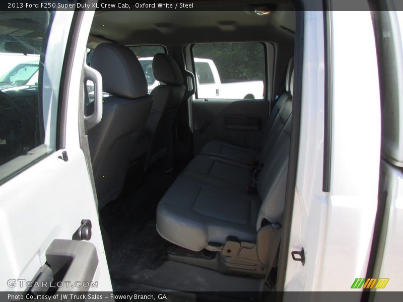 Oxford White / Steel 2013 Ford F250 Super Duty XL Crew Cab