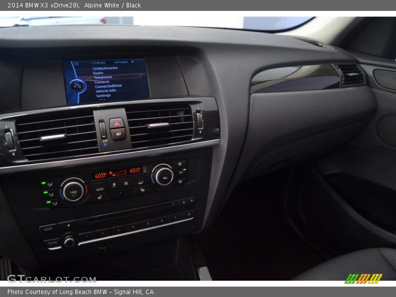 Alpine White / Black 2014 BMW X3 xDrive28i