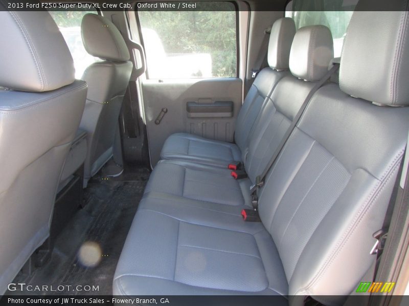 Oxford White / Steel 2013 Ford F250 Super Duty XL Crew Cab