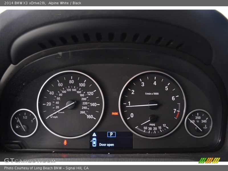 Alpine White / Black 2014 BMW X3 xDrive28i