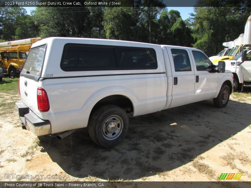 Oxford White / Steel 2013 Ford F250 Super Duty XL Crew Cab
