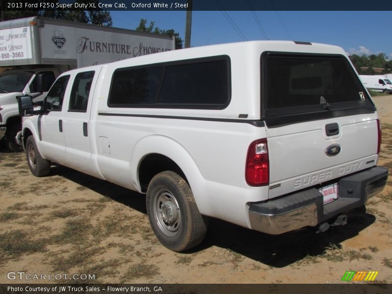 Oxford White / Steel 2013 Ford F250 Super Duty XL Crew Cab