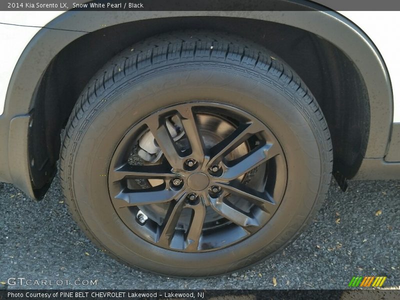 Snow White Pearl / Black 2014 Kia Sorento LX