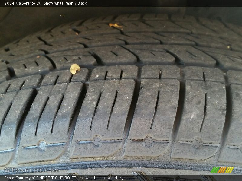 Snow White Pearl / Black 2014 Kia Sorento LX