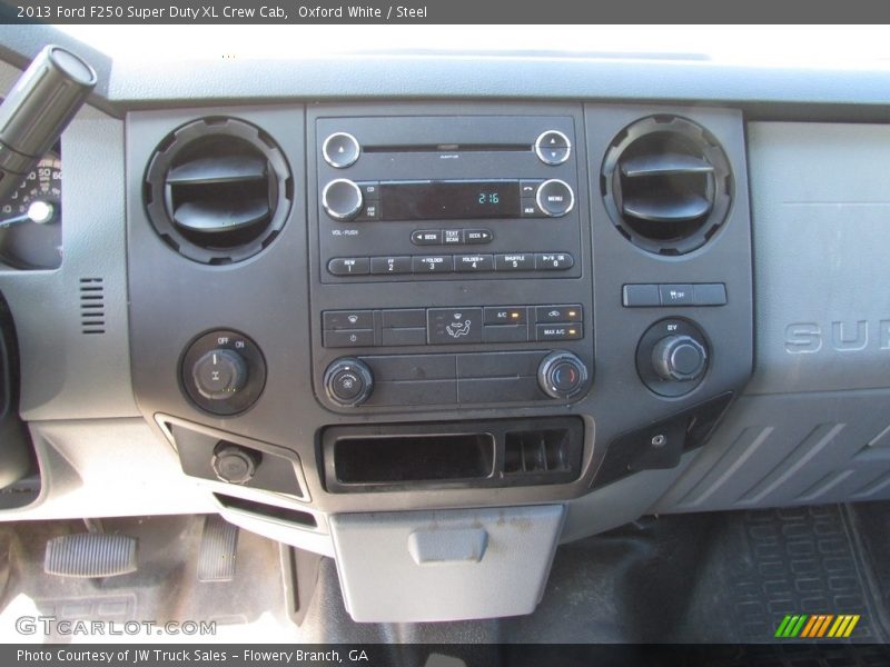 Oxford White / Steel 2013 Ford F250 Super Duty XL Crew Cab