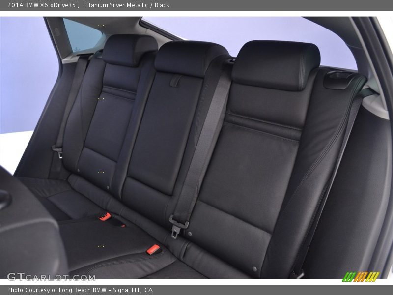 Titanium Silver Metallic / Black 2014 BMW X6 xDrive35i