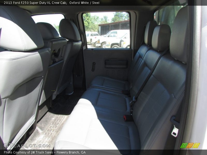 Oxford White / Steel 2013 Ford F250 Super Duty XL Crew Cab