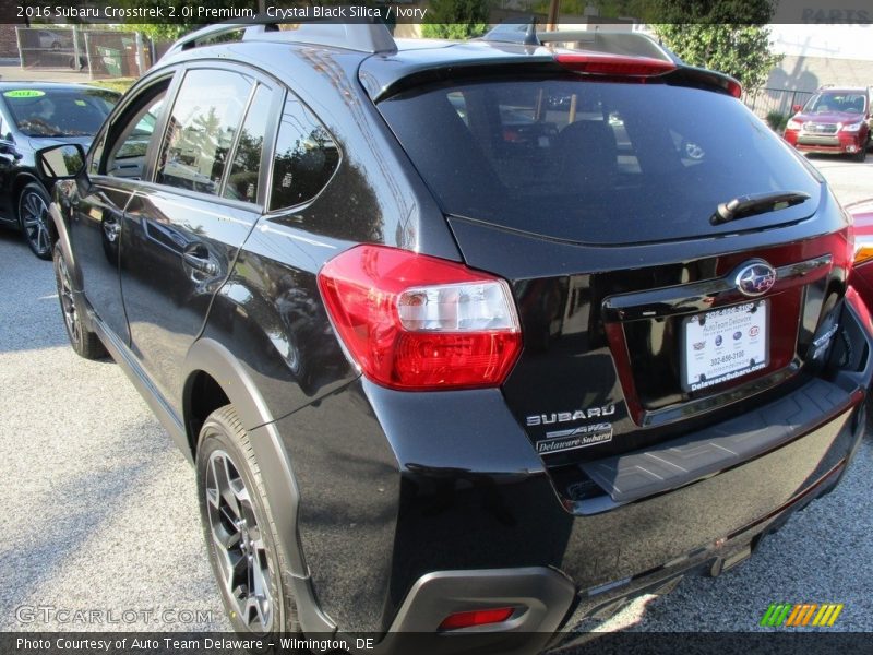 Crystal Black Silica / Ivory 2016 Subaru Crosstrek 2.0i Premium