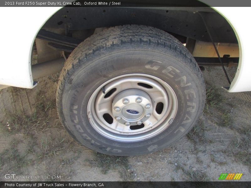 Oxford White / Steel 2013 Ford F250 Super Duty XL Crew Cab