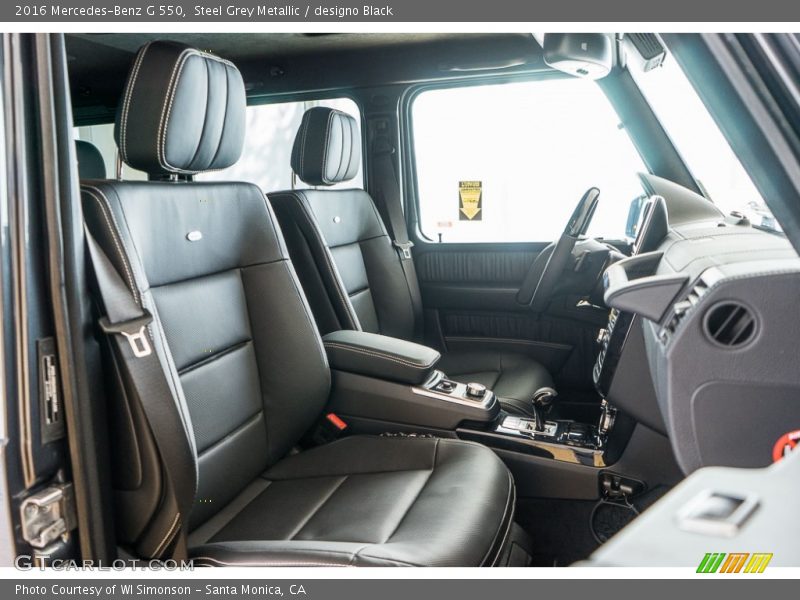 Steel Grey Metallic / designo Black 2016 Mercedes-Benz G 550