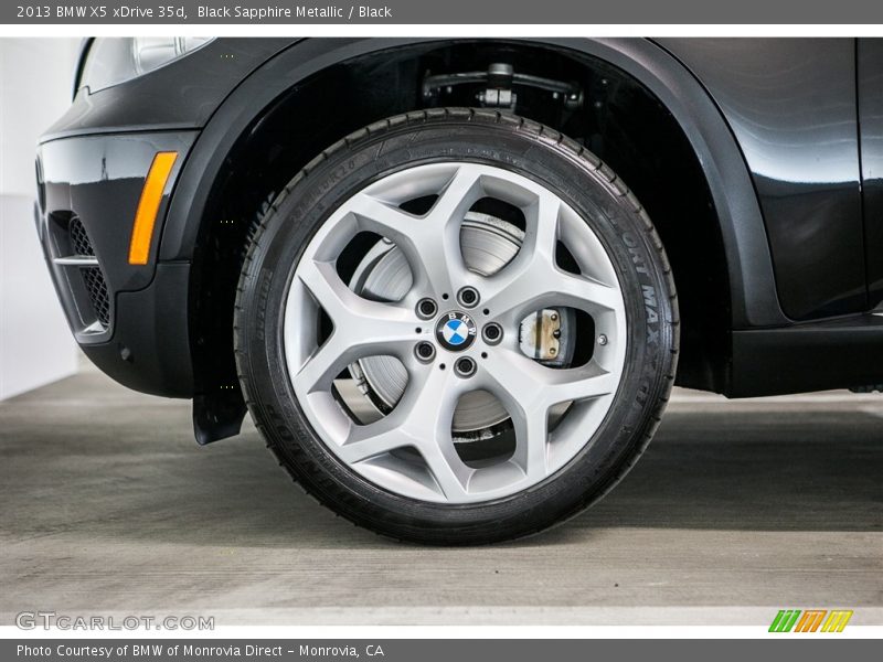 Black Sapphire Metallic / Black 2013 BMW X5 xDrive 35d
