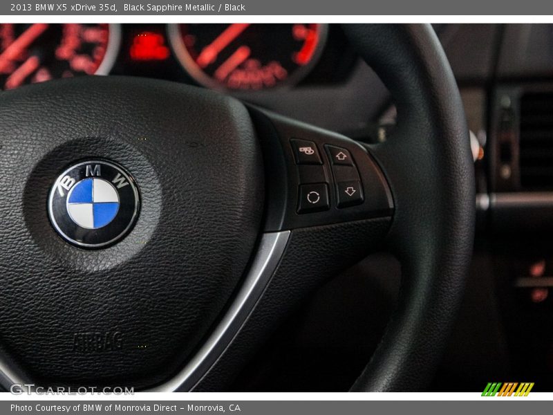Black Sapphire Metallic / Black 2013 BMW X5 xDrive 35d