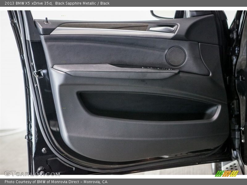 Black Sapphire Metallic / Black 2013 BMW X5 xDrive 35d