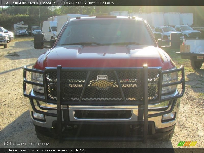Victory Red / Ebony 2013 Chevrolet Silverado 3500HD LT Crew Cab 4x4