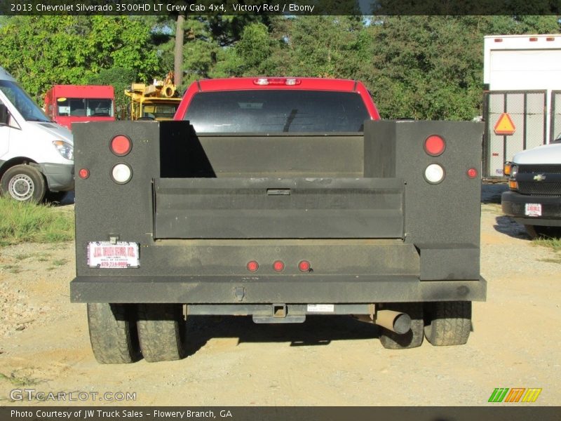 Victory Red / Ebony 2013 Chevrolet Silverado 3500HD LT Crew Cab 4x4