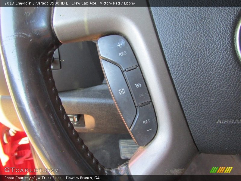 Victory Red / Ebony 2013 Chevrolet Silverado 3500HD LT Crew Cab 4x4