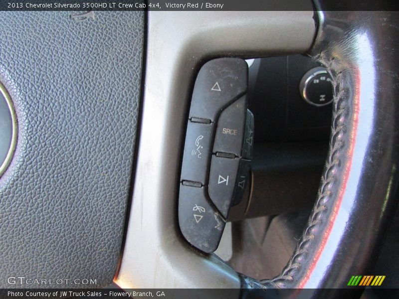 Victory Red / Ebony 2013 Chevrolet Silverado 3500HD LT Crew Cab 4x4