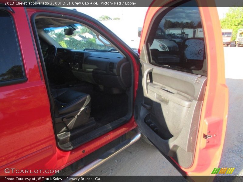 Victory Red / Ebony 2013 Chevrolet Silverado 3500HD LT Crew Cab 4x4