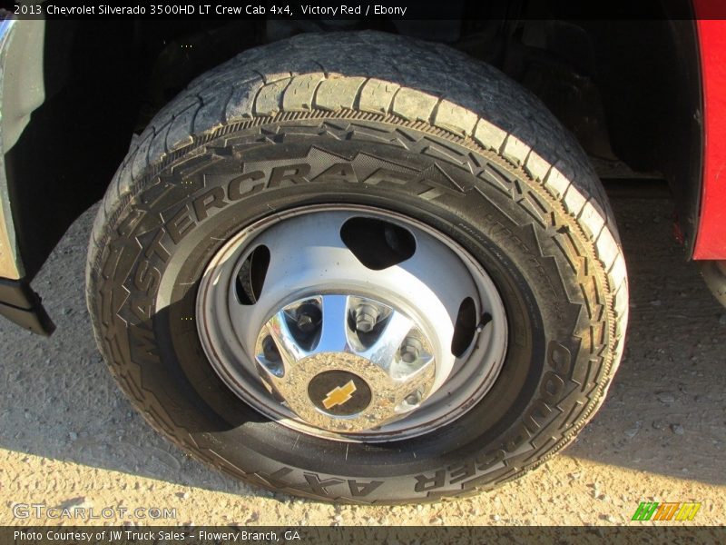 Victory Red / Ebony 2013 Chevrolet Silverado 3500HD LT Crew Cab 4x4