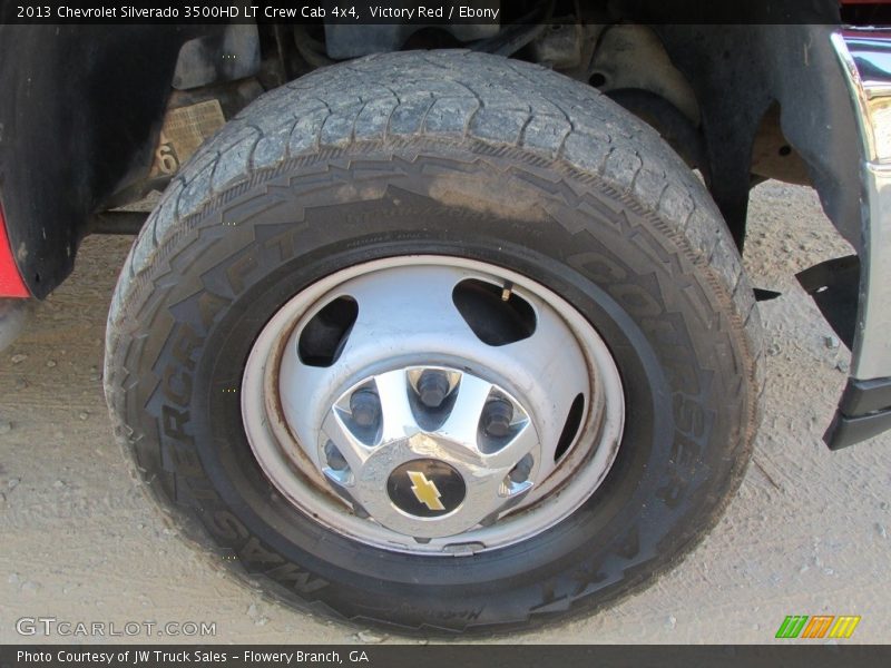 Victory Red / Ebony 2013 Chevrolet Silverado 3500HD LT Crew Cab 4x4