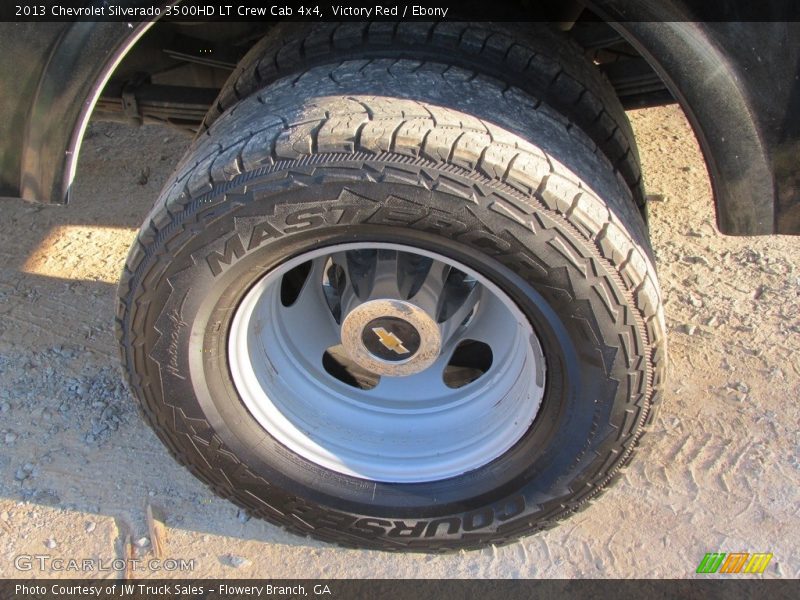 Victory Red / Ebony 2013 Chevrolet Silverado 3500HD LT Crew Cab 4x4