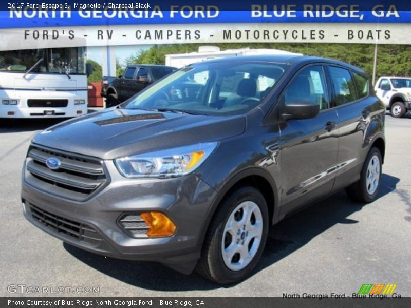 Magnetic / Charcoal Black 2017 Ford Escape S