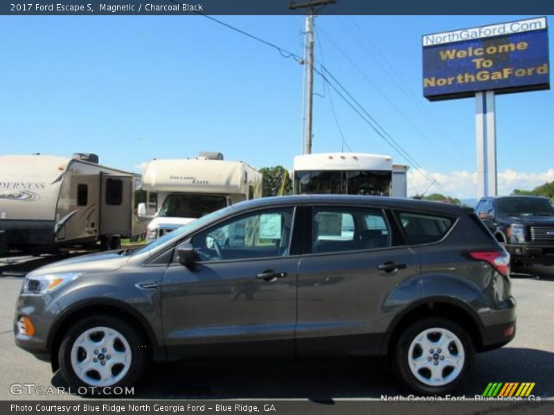 Magnetic / Charcoal Black 2017 Ford Escape S