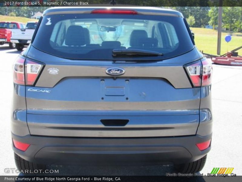 Magnetic / Charcoal Black 2017 Ford Escape S