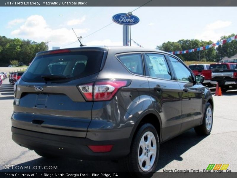 Magnetic / Charcoal Black 2017 Ford Escape S