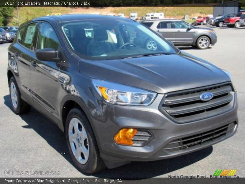 Magnetic / Charcoal Black 2017 Ford Escape S