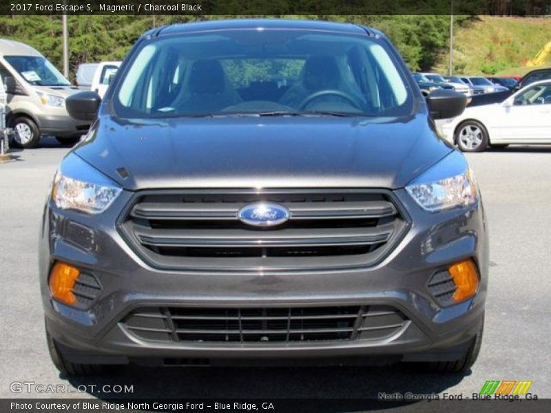 Magnetic / Charcoal Black 2017 Ford Escape S