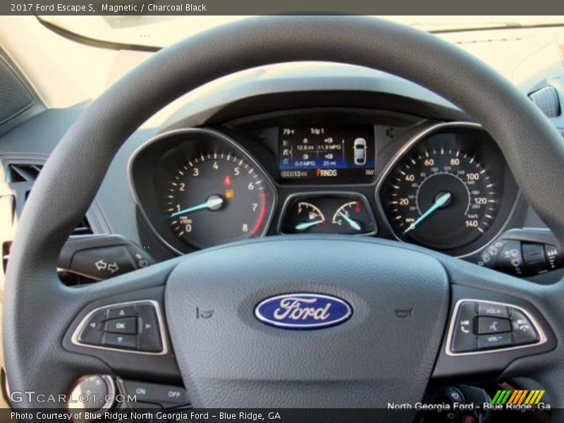 Magnetic / Charcoal Black 2017 Ford Escape S