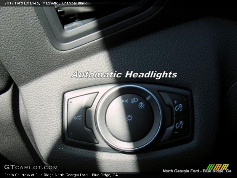 Magnetic / Charcoal Black 2017 Ford Escape S