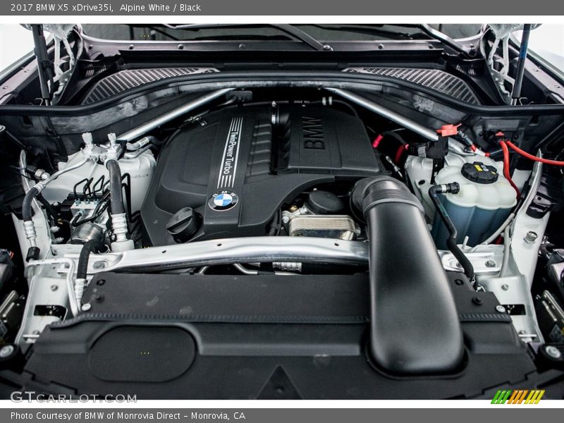  2017 X5 xDrive35i Engine - 3.0 Liter TwinPower Turbocharged DOHC 24-Valve VVT  Inline 6 Cylinder