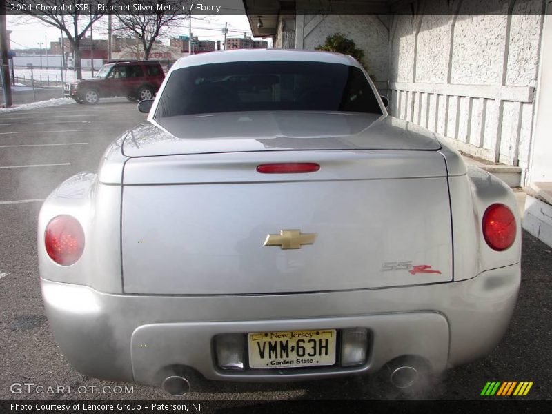 Ricochet Silver Metallic / Ebony 2004 Chevrolet SSR