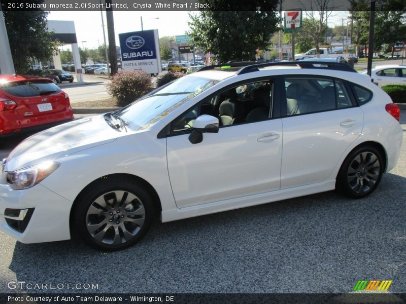 Crystal White Pearl / Black 2016 Subaru Impreza 2.0i Sport Limited