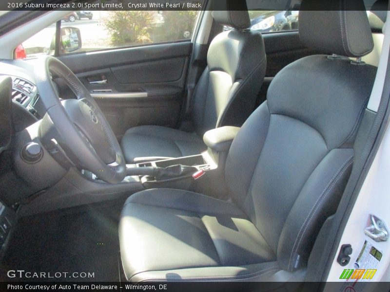 Crystal White Pearl / Black 2016 Subaru Impreza 2.0i Sport Limited