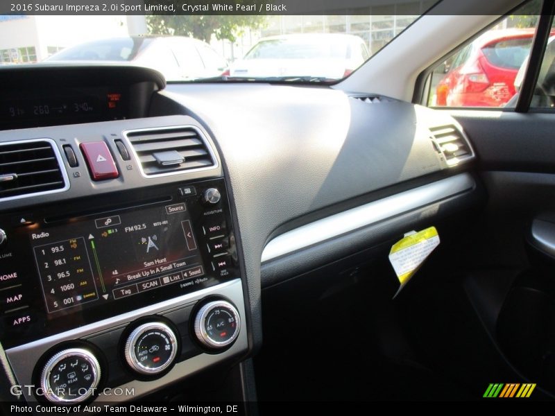 Crystal White Pearl / Black 2016 Subaru Impreza 2.0i Sport Limited