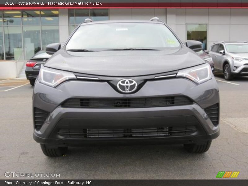 Magnetic Gray Metallic / Black 2016 Toyota RAV4 LE