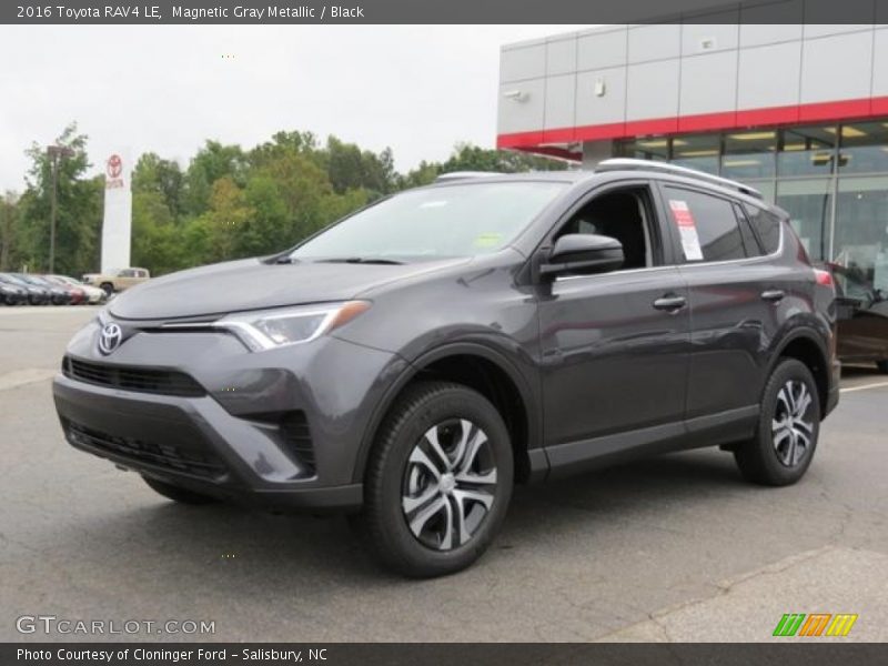 Magnetic Gray Metallic / Black 2016 Toyota RAV4 LE