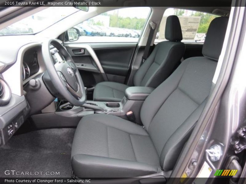 Magnetic Gray Metallic / Black 2016 Toyota RAV4 LE