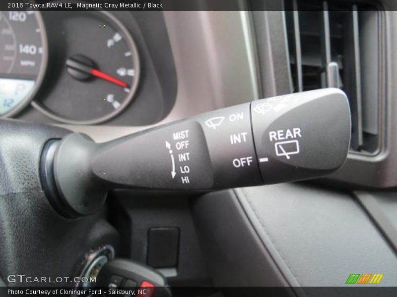 Magnetic Gray Metallic / Black 2016 Toyota RAV4 LE