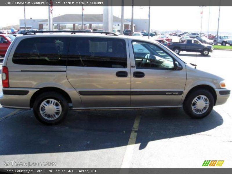 Light Sandrift Metallic / Neutral 2003 Chevrolet Venture LS